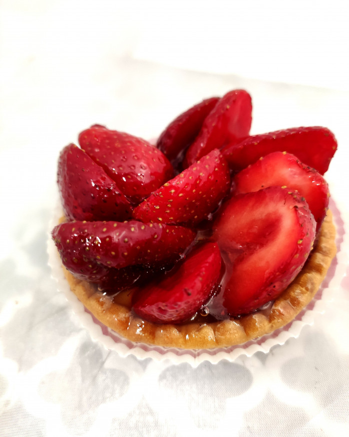 Tarte fraises Individuel
