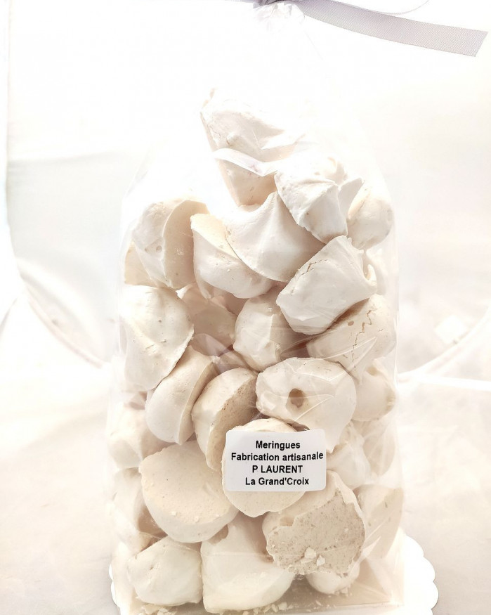 Meringue amandes sachet 100 grs