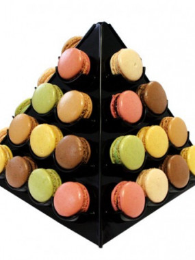 Macaron  Assortiment pyramide x24 pièces 