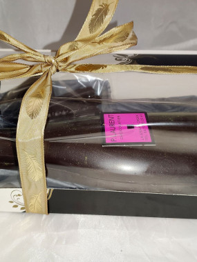 Bouteille de champagne EN CHOCOLAT NOIR