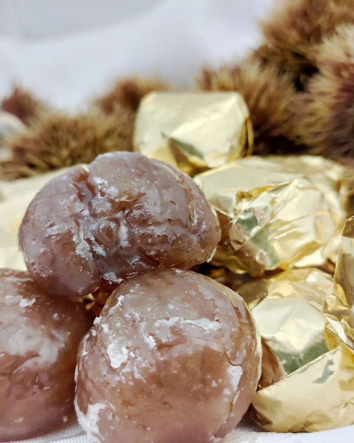 Marron glacé pièce