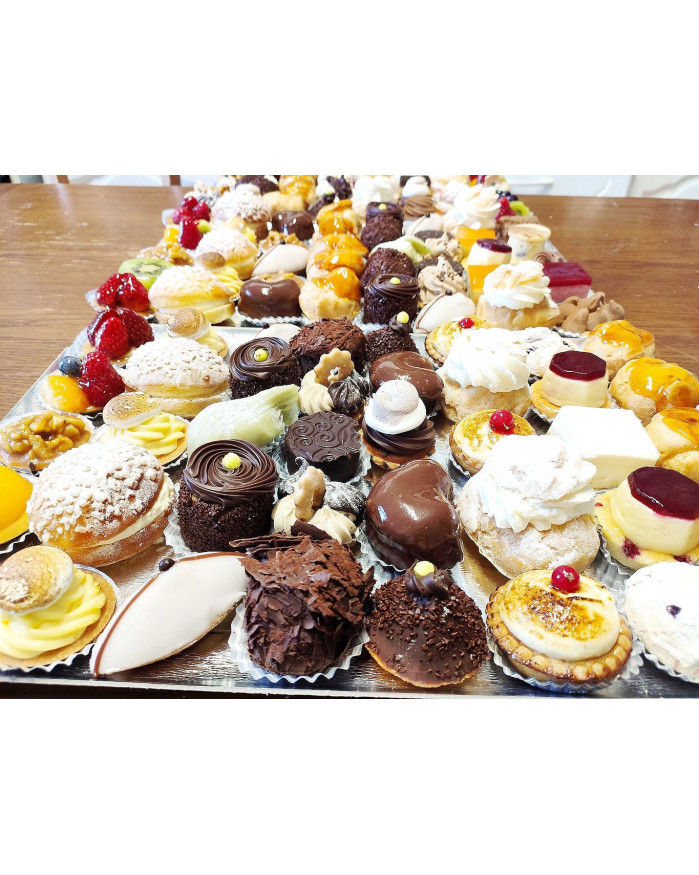 Plateaux de 35 Demis gâteaux  (ASSORTIMENT)