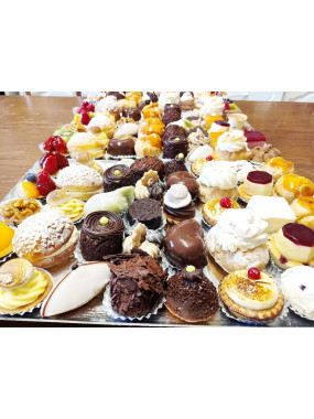 Plateaux de 35 Demis gâteaux  (ASSORTIMENT)