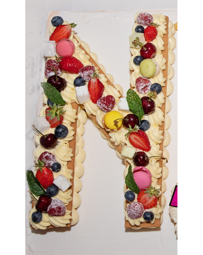 Number cake - nombre 10 et plus  (30 pers minimum, 72h de délai minimum)