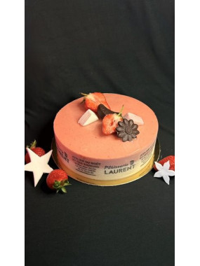 //Entremets Glacé Citron-Fraise 6/8 pers.