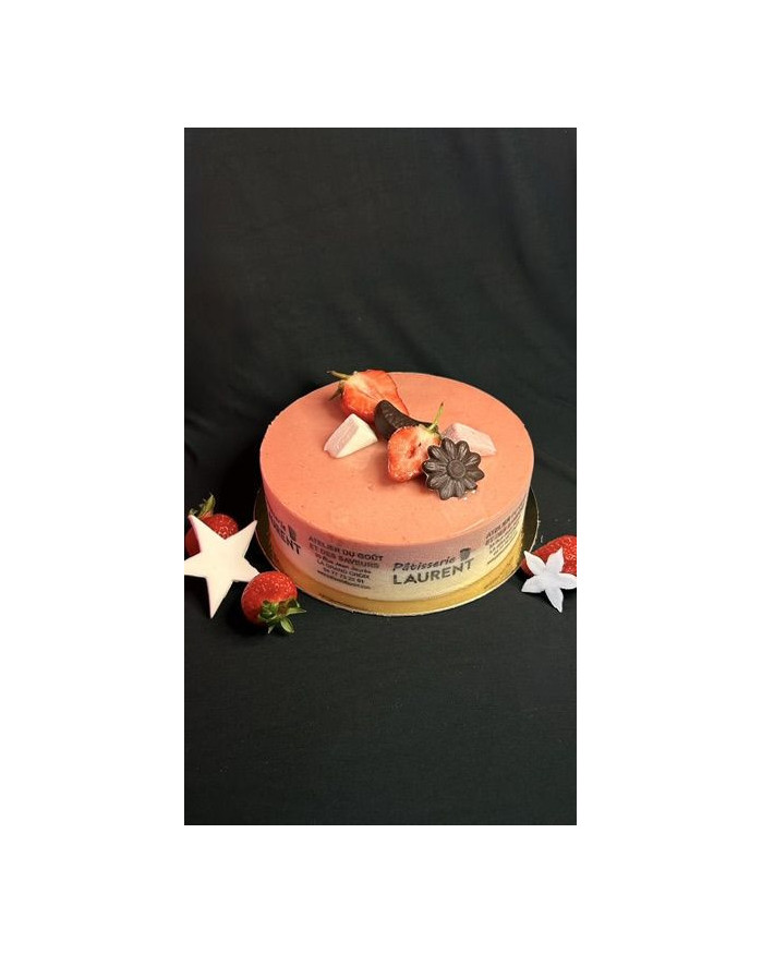 //Entremets Glacé Citron-Fraise 8/10 pers.