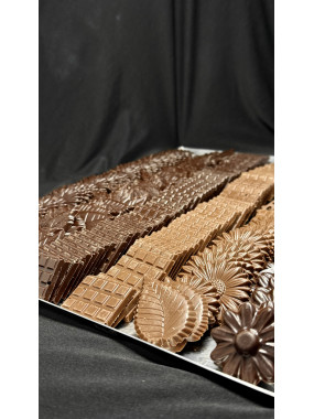 feuilles chocolat  noir 100 grs