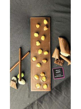 Tablette de chocolat Lait 38% - Noisette