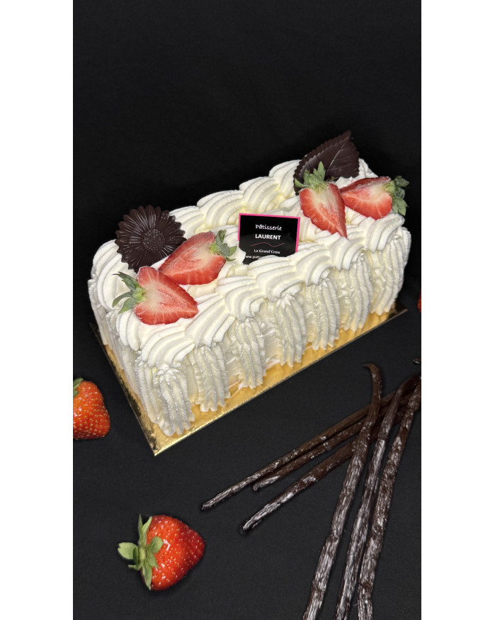 //VACHERIN VANILLE/ FRAISE