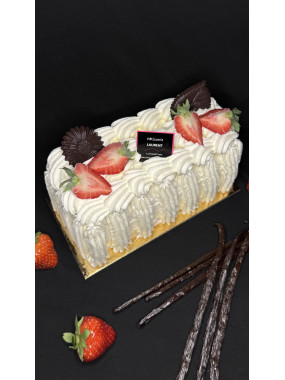 //VACHERIN VANILLE/ FRAISE