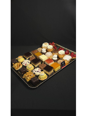 Plateaux de 35 Demis gâteaux  (ASSORTIMENT)