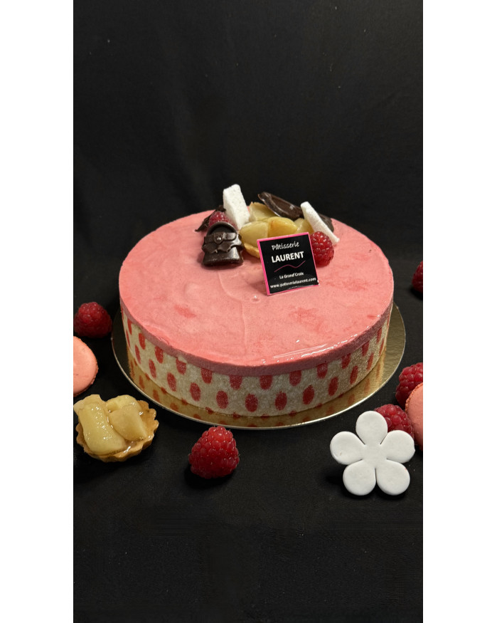 /Pink lady entremet