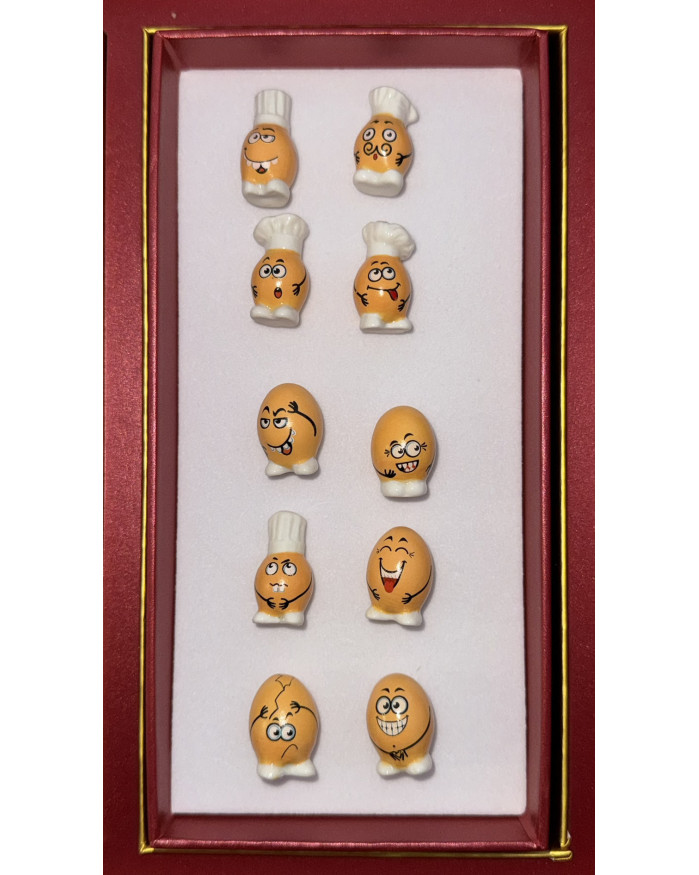 Collections de fèves Oeufs - SANS COFFRET