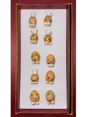 Collections de fèves Oeufs - SANS COFFRET