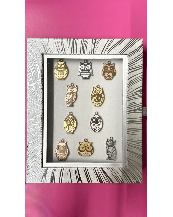 Collections de fèves Hiboux - SANS COFFRET