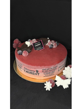 //Entremets Rouge Intense  6/8 Pers.