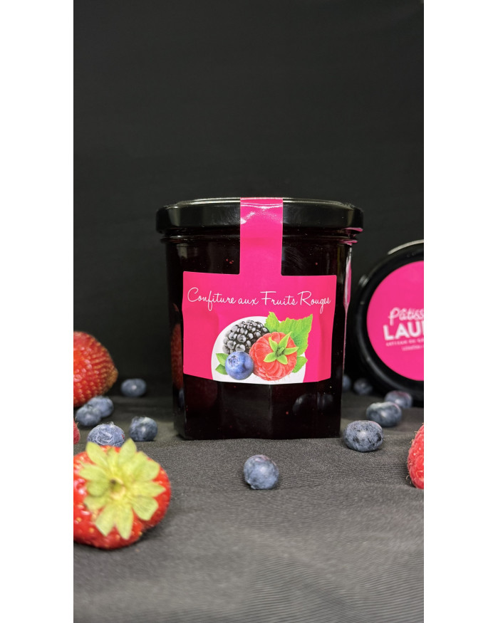 Confitures 350g - Fruits Rouges