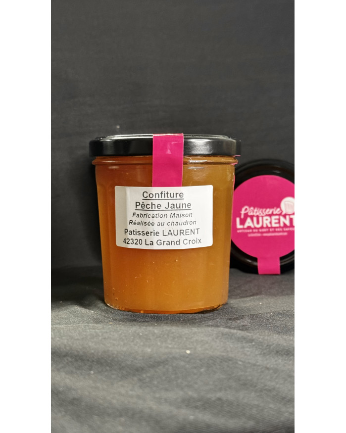 Confitures 250g - Pêche Jaune