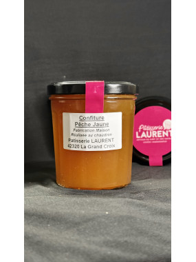 Confitures 350g - Pêche Jaune