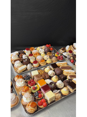 Plateaux de 35 Demis gâteaux  (ASSORTIMENT)