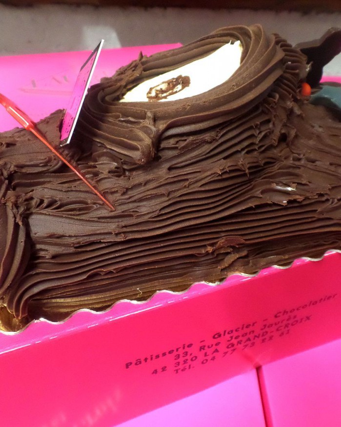 Bûche chocolat 04 pers