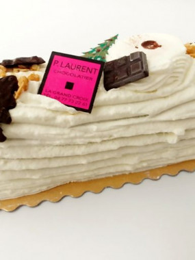 *Bûche glacée 04 vanille chocolat 