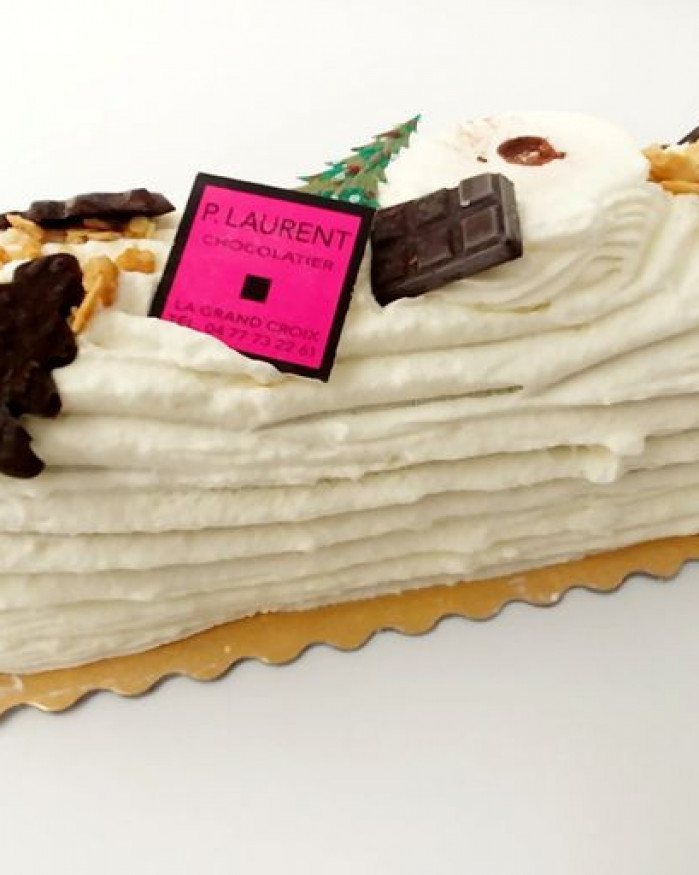 *Bûche glacée 06 vanille chocolat 