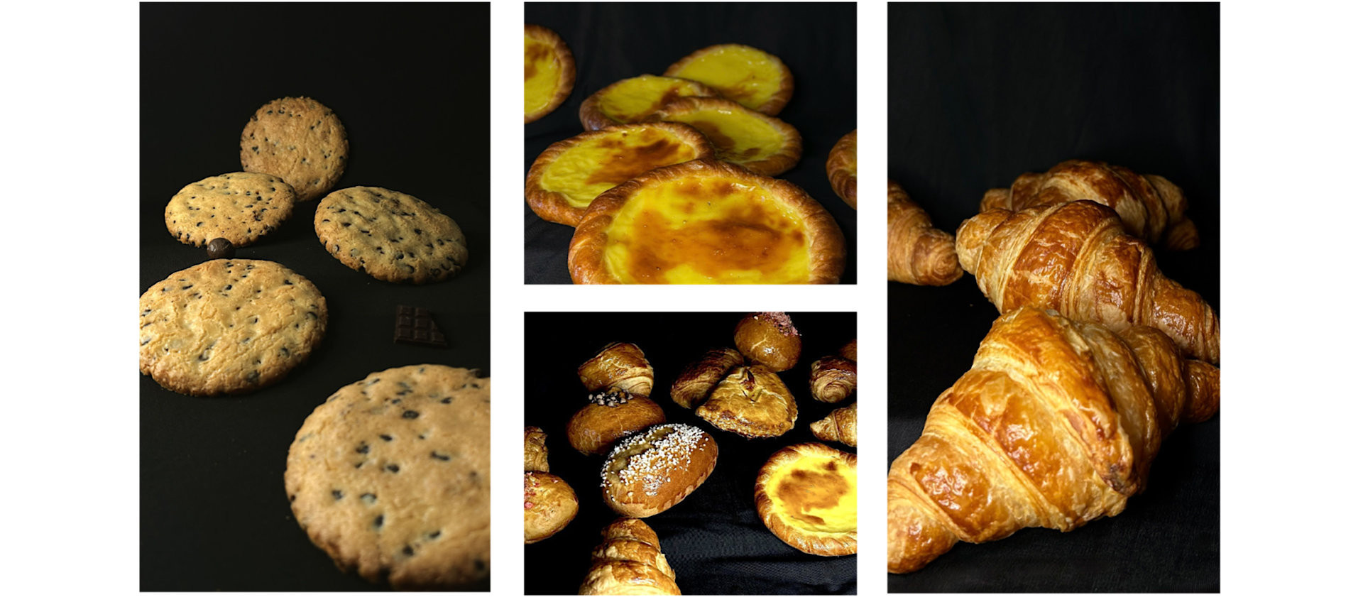 Nos viennoiseries maison...